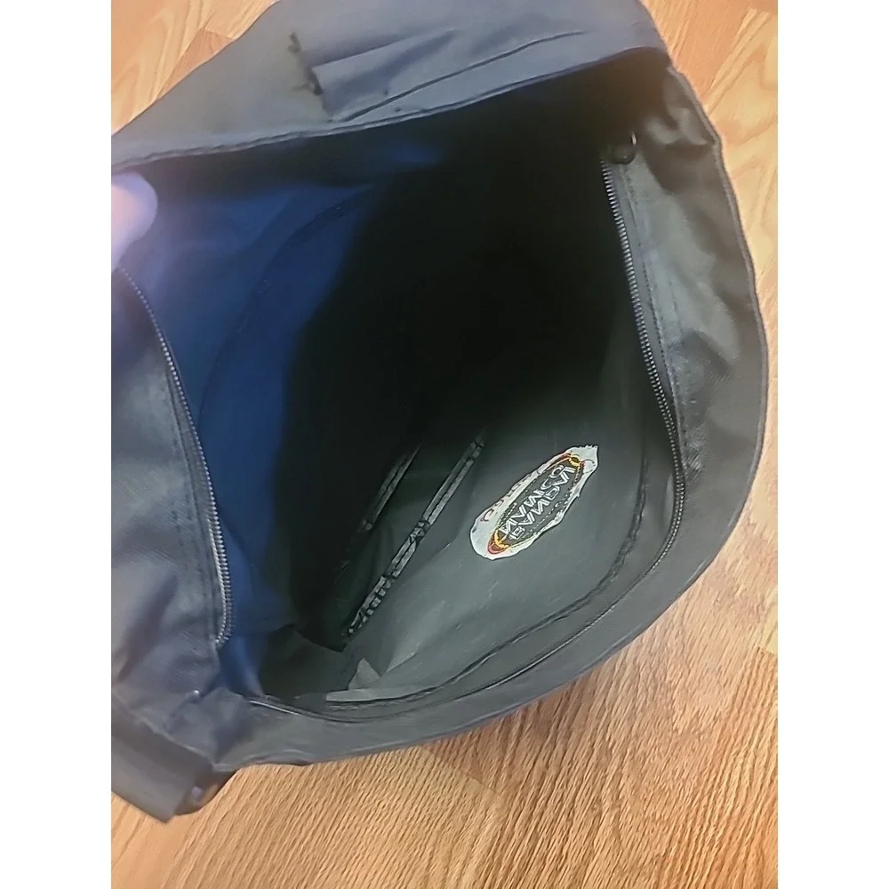 Rare Vintage Bandai Namco Games Messenger‎ Bag Tote Black